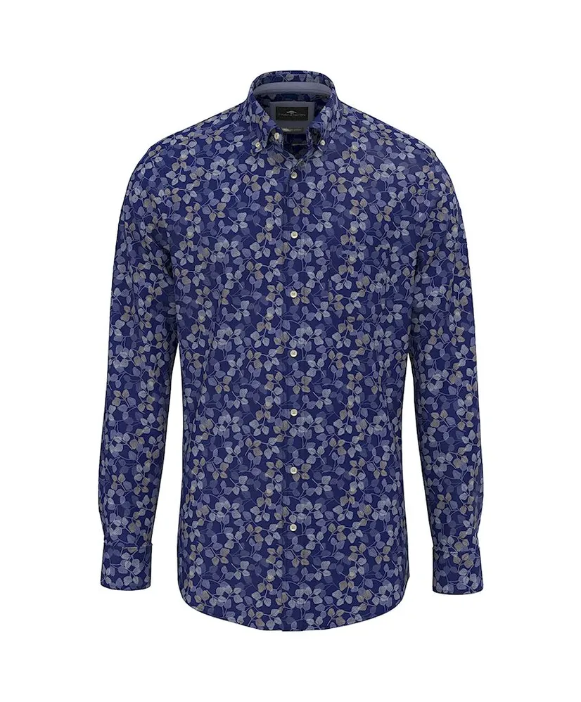 Fynch-Hatton Overhemd Leaved Regular Fit