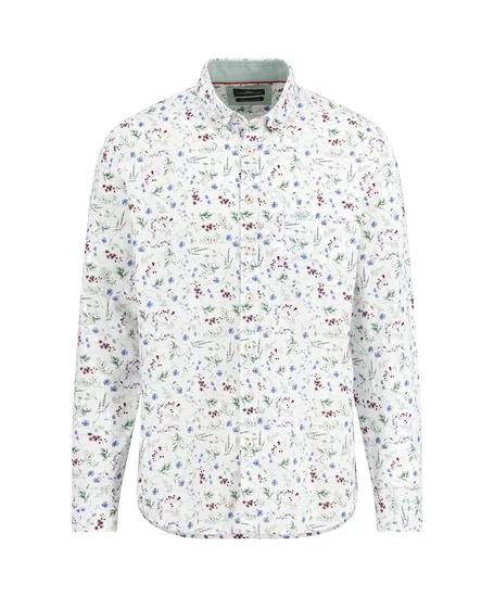 Fynch-Hatton Overhemd Oxford Print