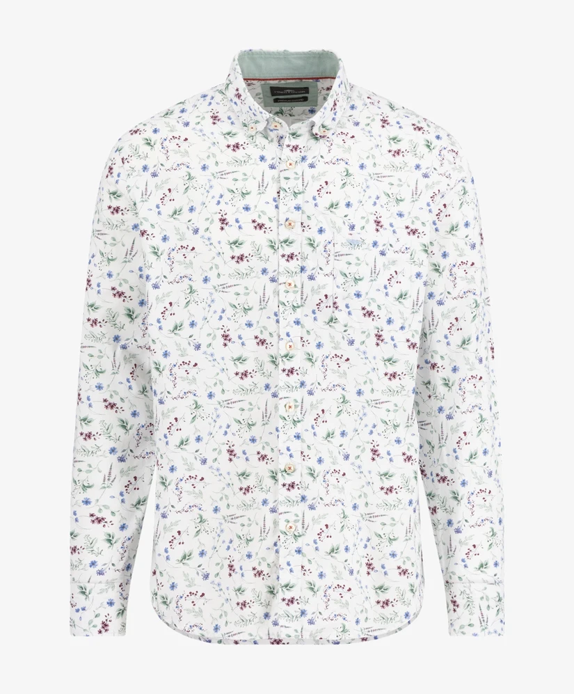 Fynch-Hatton Overhemd Oxford Print