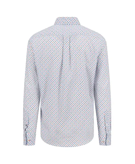 Fynch-Hatton Overhemd Print Casual Fit