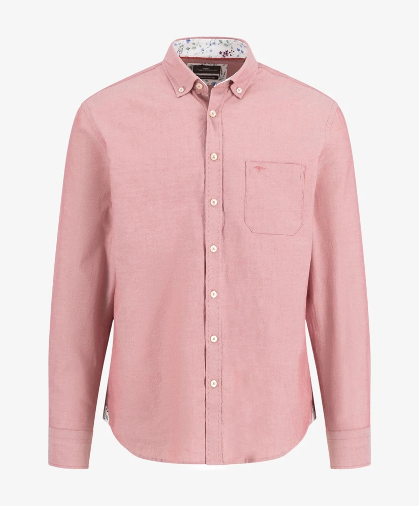 Fynch-Hatton Overhemd Washed Oxford Regular Fit