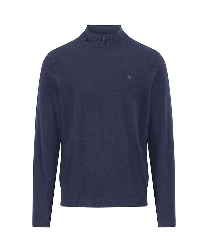 Fynch Hatton Trui Mock-Neck Effen