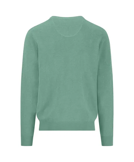 Fynch-Hatton Trui V-Neck Effen