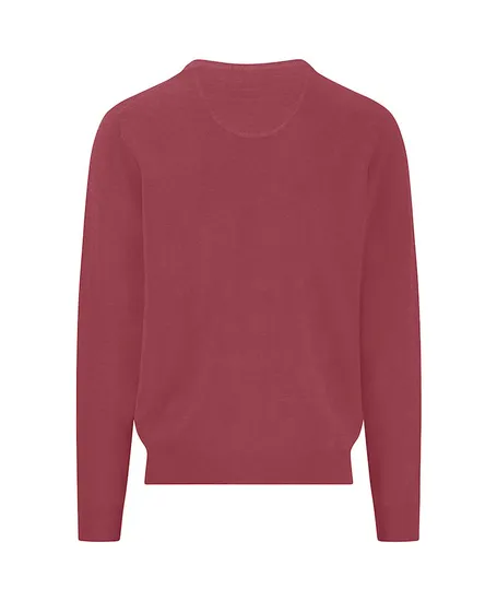 Fynch-Hatton Trui V-Neck Effen