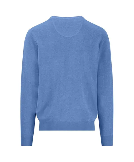 Fynch-Hatton Trui V-Neck Effen