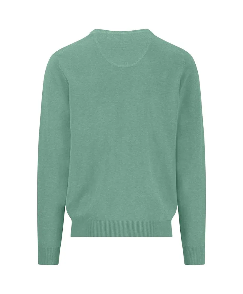 Fynch-Hatton Trui V-Neck Effen
