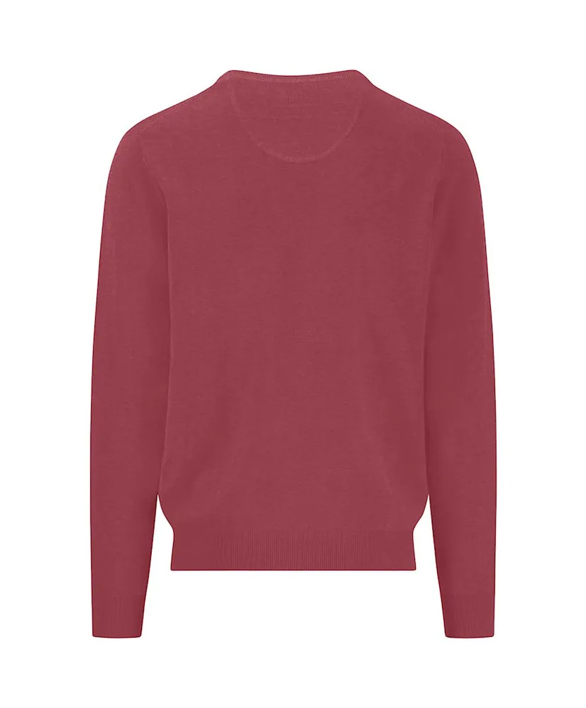 Fynch-Hatton Trui V-Neck Effen