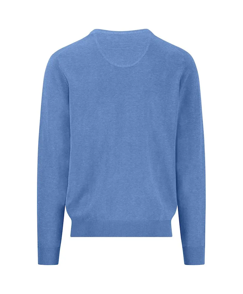 Fynch-Hatton Trui V-Neck Effen
