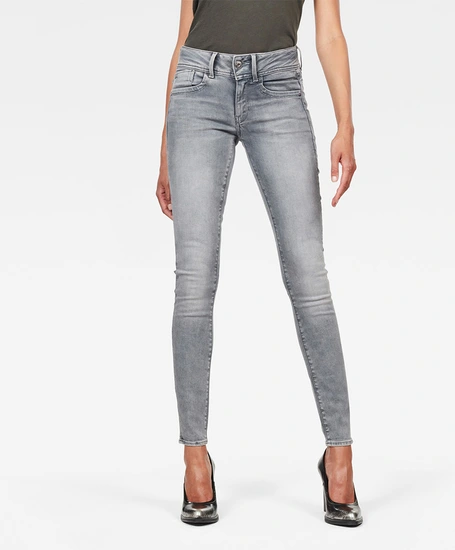 G-Star Jeans Lynn Mid Skinny Faded Industrial