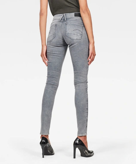G-Star Jeans Lynn Mid Skinny Faded Industrial