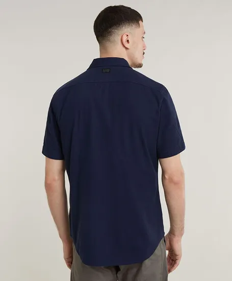 G-Star Overhemd Effen Slim Fit