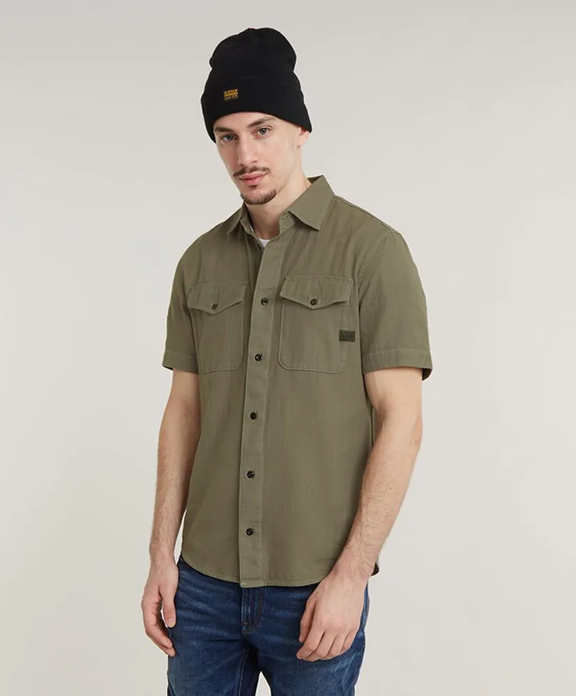 G-Star Overhemd Effen Slim Fit