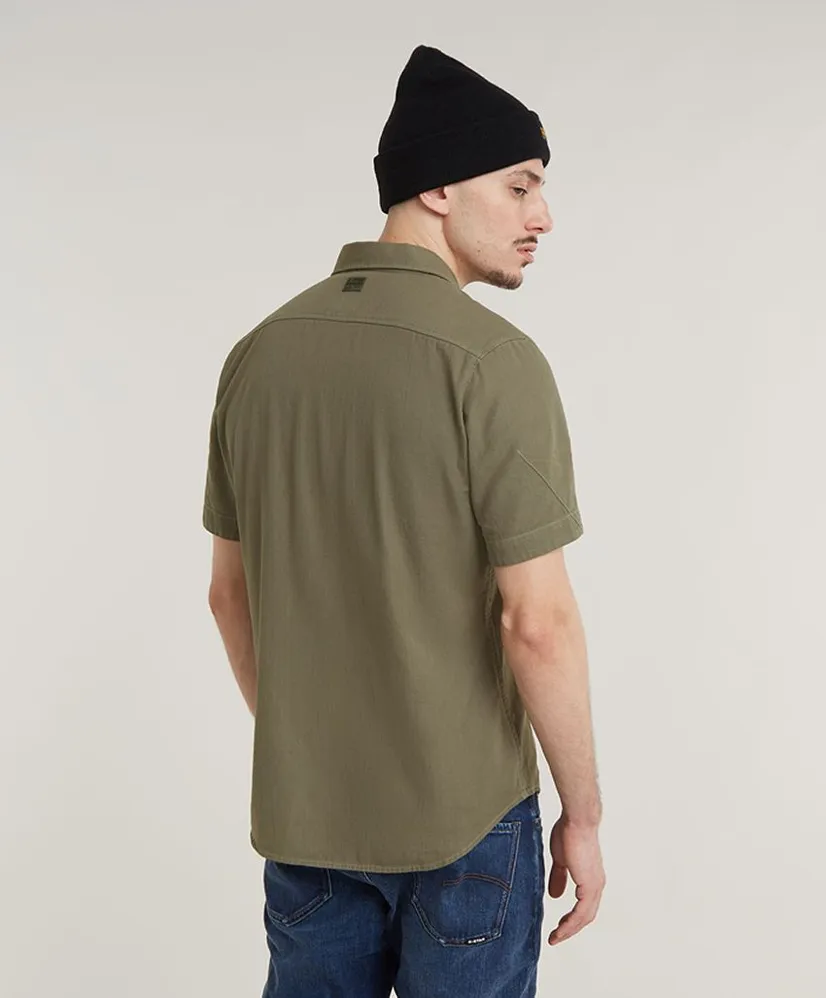 G-Star Overhemd Effen Slim Fit