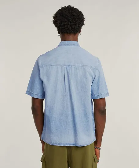 G-Star Overhemd Slanted Regular Fit