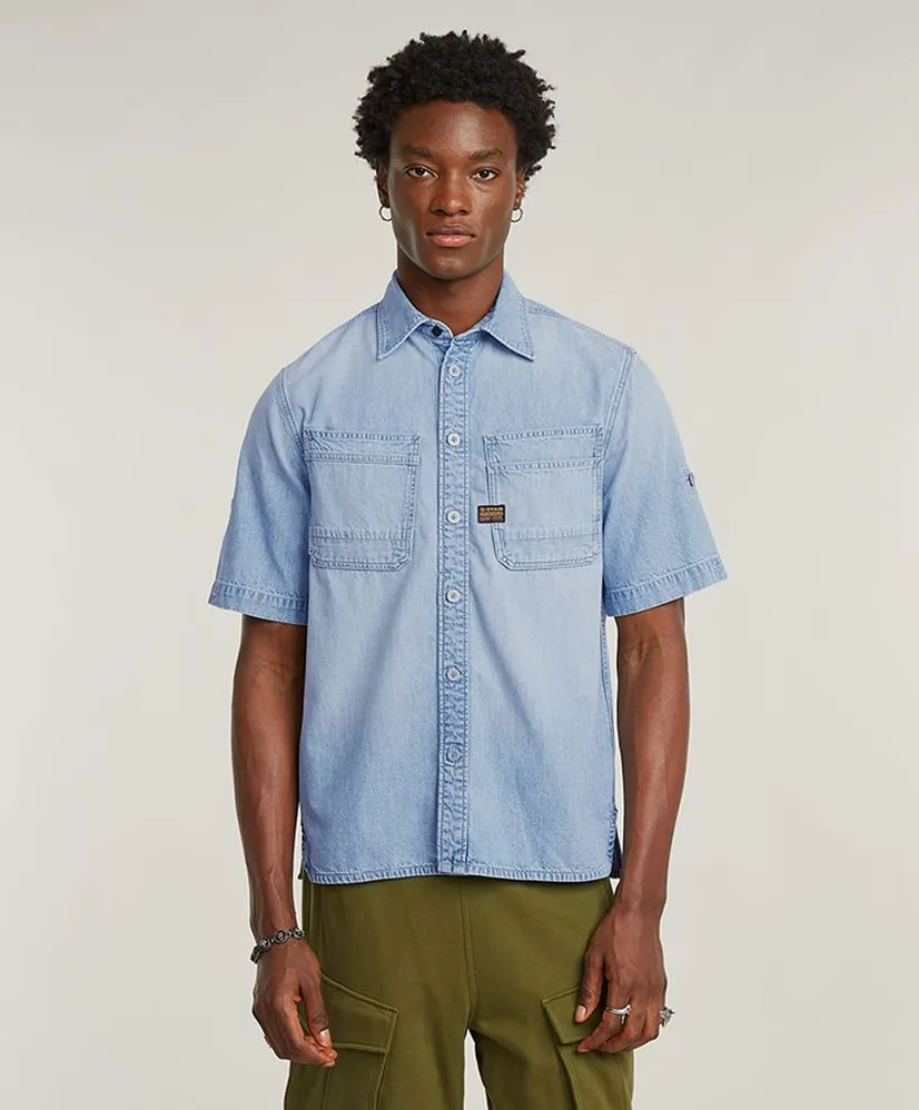 G-Star Overhemd Slanted Regular Fit