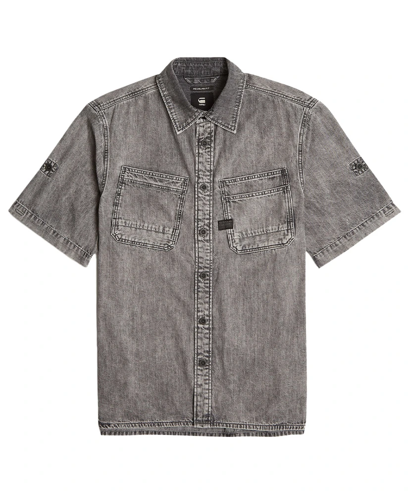 G-Star Overhemd Slanted Regular Fit