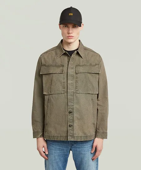 G-Star Overshirt Cargo Washed