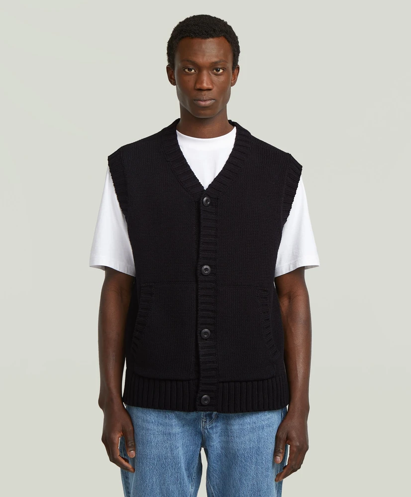 G-Star Vest Heavy Knit