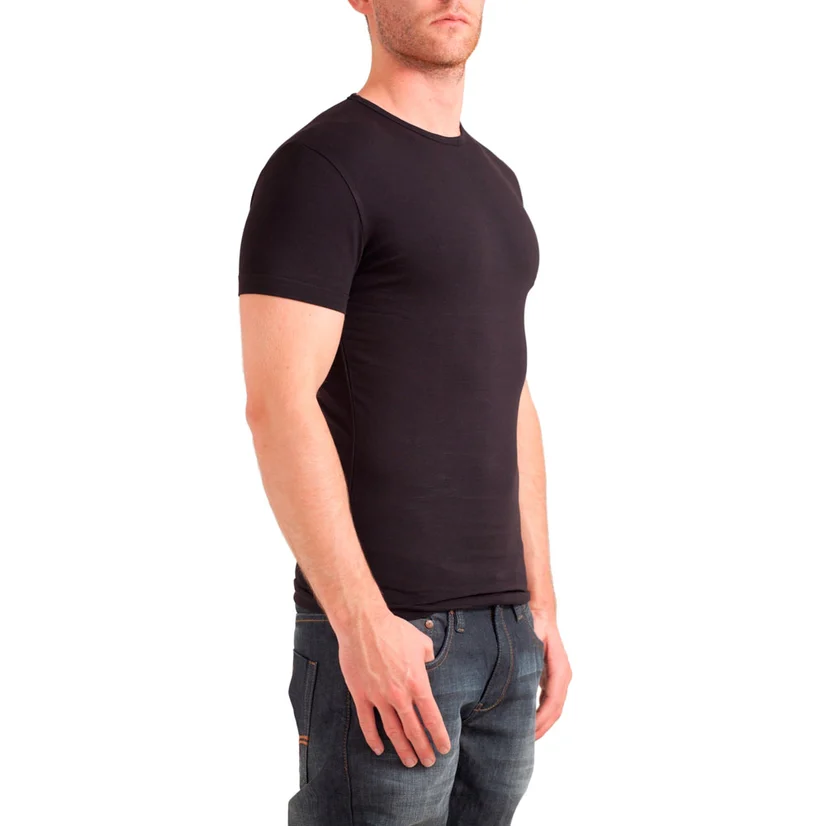 Garage T-Shirt Body Fit Zwart