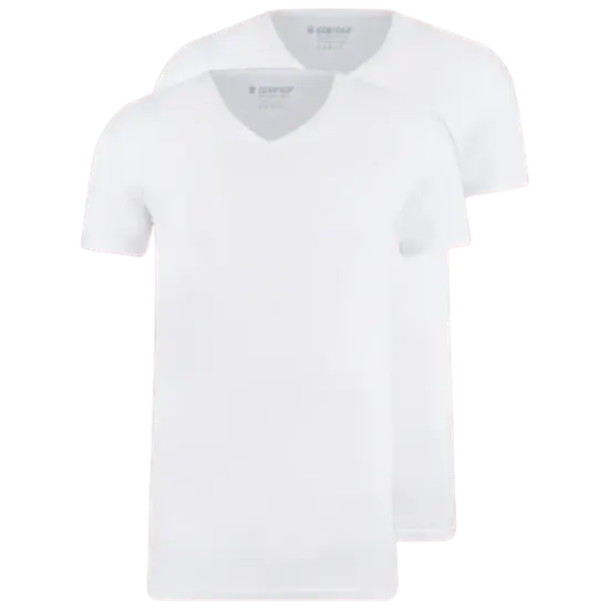 Garage T-Shirt Bodyfit 2-Pack V-Neck