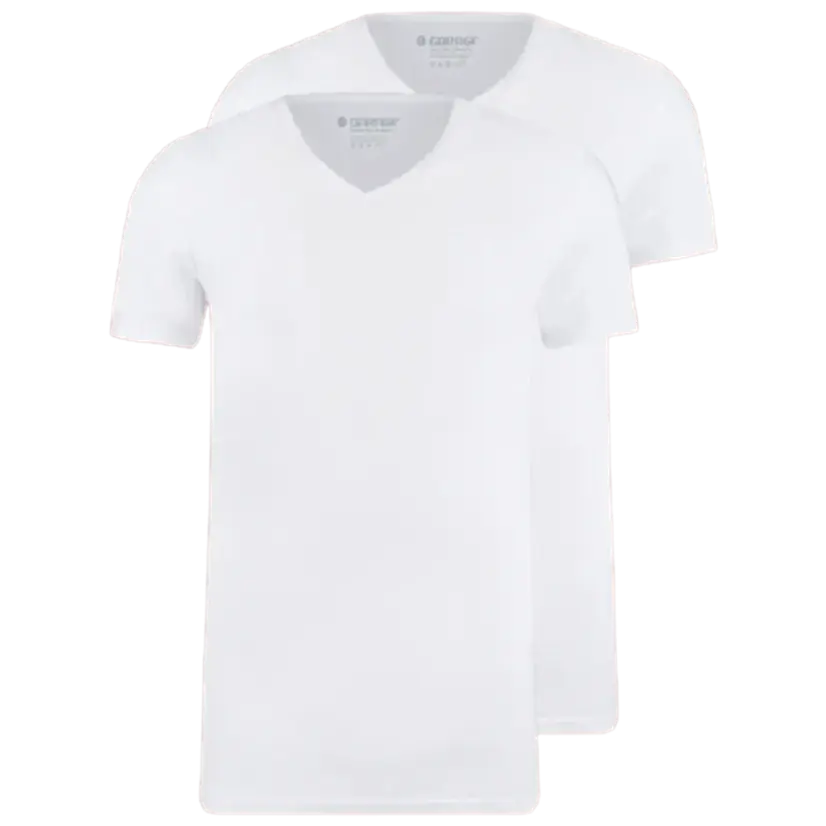 Garage T-Shirt Bodyfit 2-Pack V-Neck