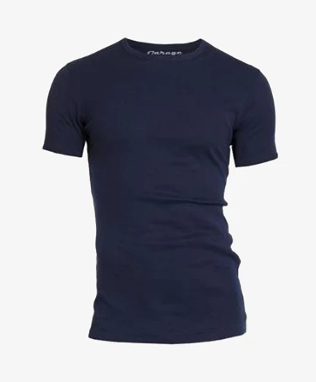 Garage T-Shirt Semi Body Fit Blauw