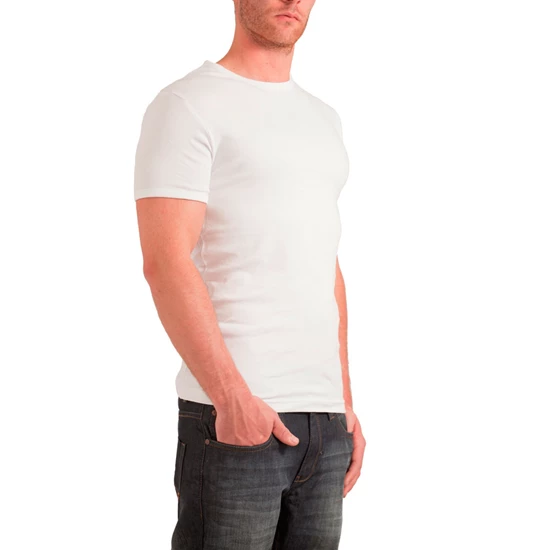 Garage T-Shirt Semi Body Fit Wit