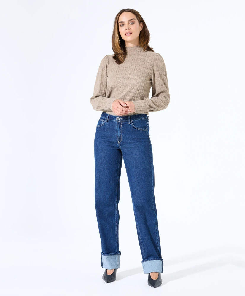 GARCIA Blouse Gestructureerd