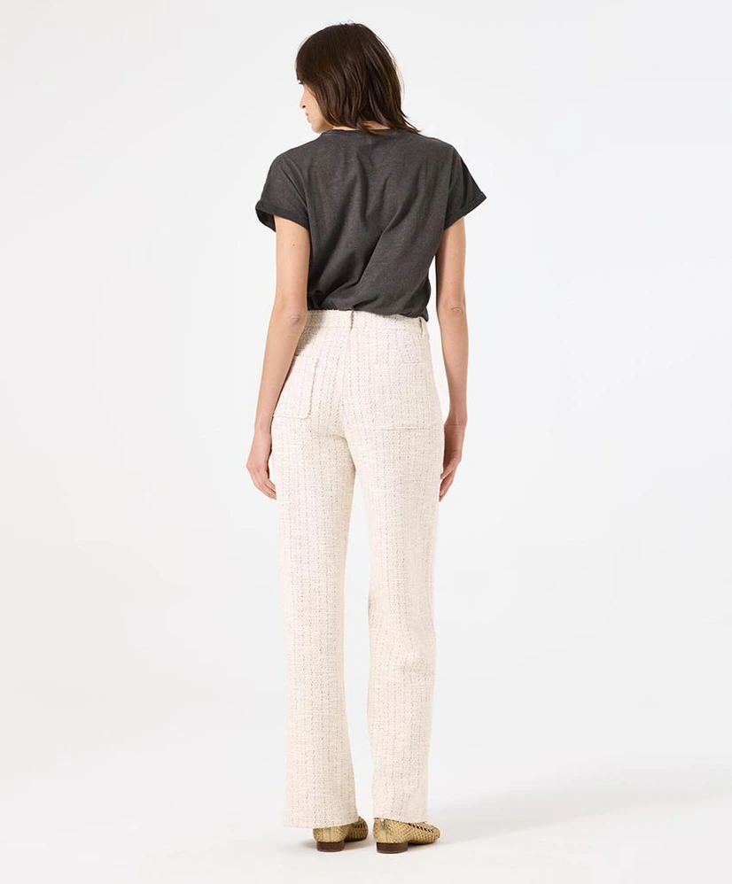 GARCIA Broek Tweed Stijl Straight Fit