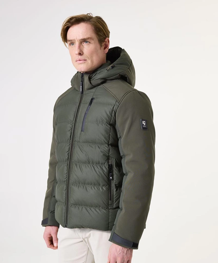 GARCIA Gewatteerde Jas Effen