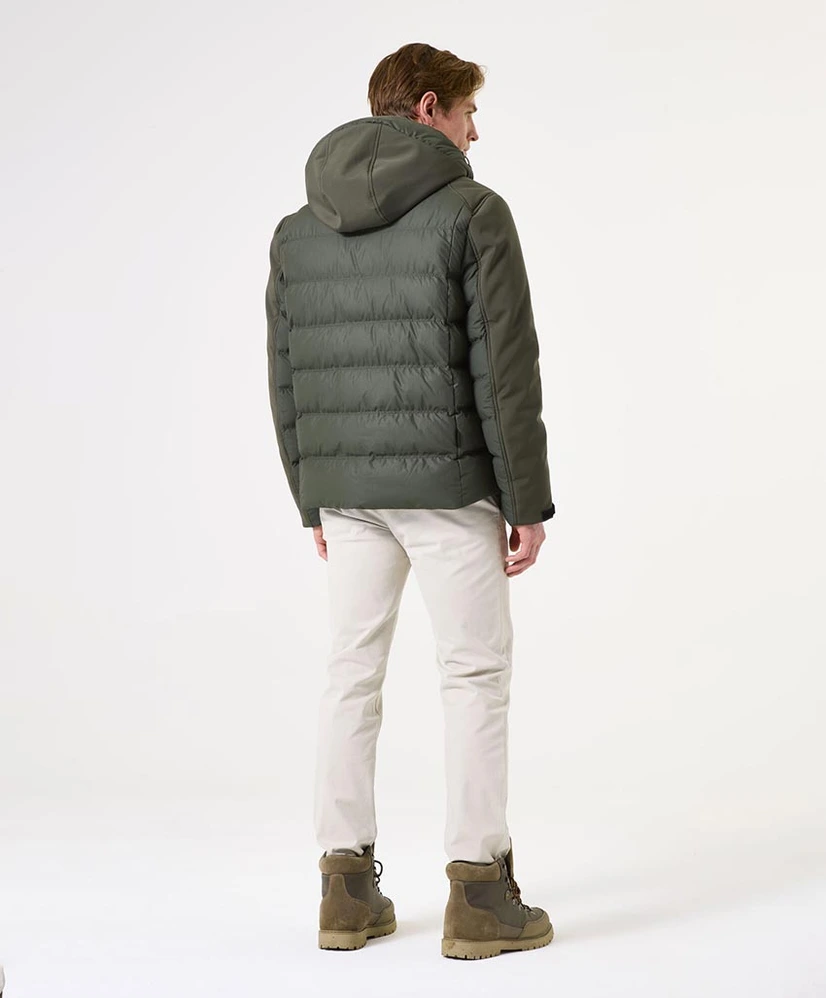 GARCIA Gewatteerde Jas Effen