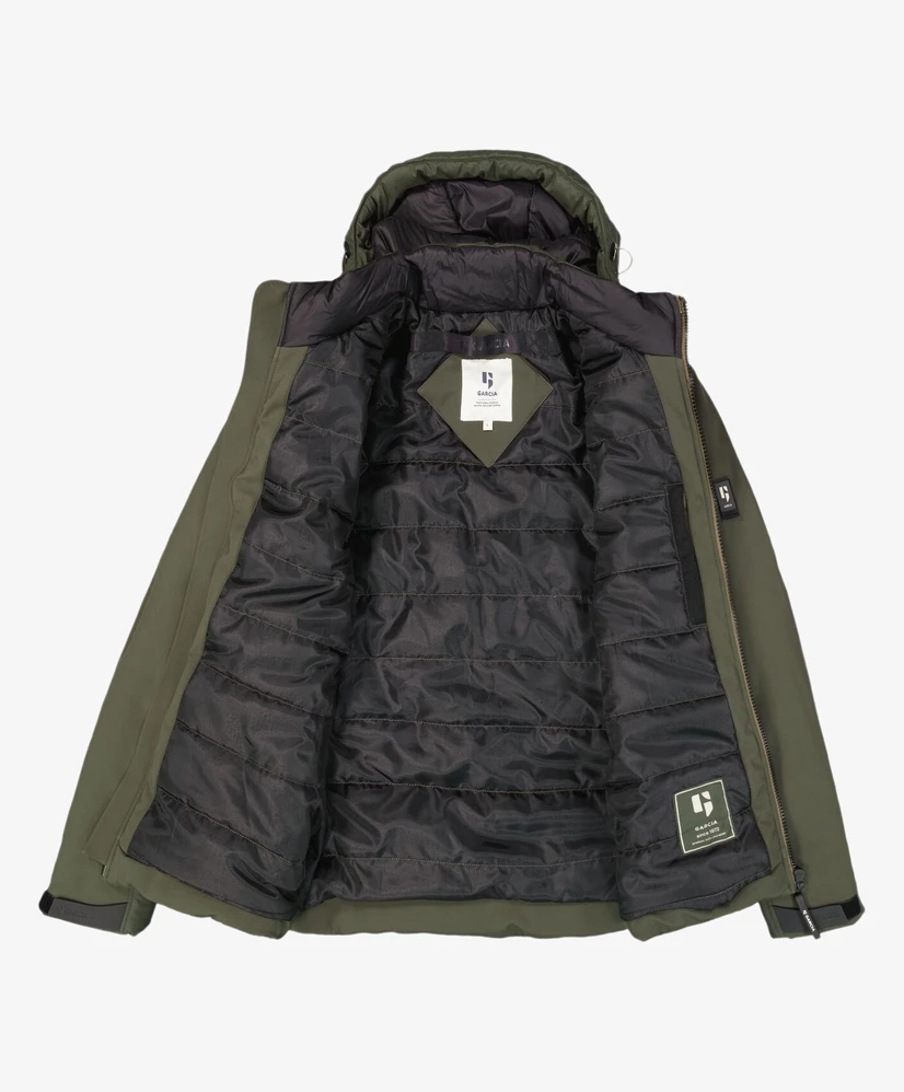 GARCIA Gewatteerde Jas Effen