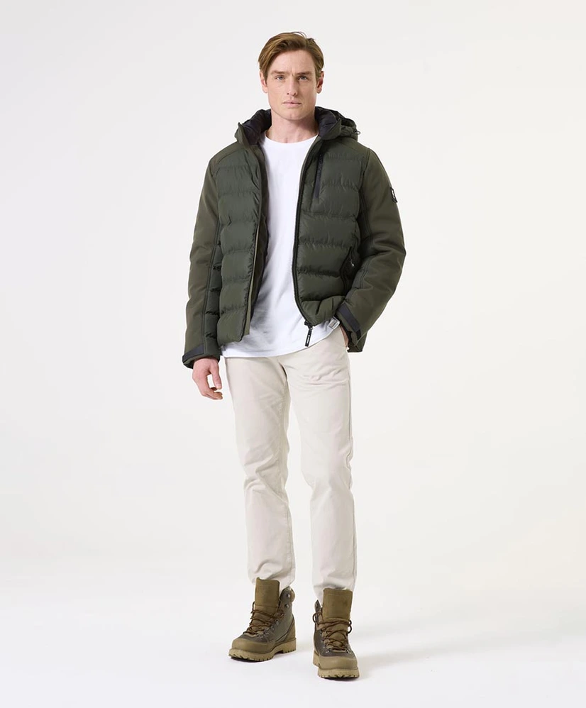 GARCIA Gewatteerde Jas Effen