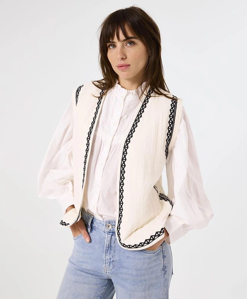 GARCIA Gilet Embroidery