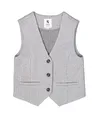 GARCIA Gilet Krijtstreep