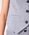 GARCIA Gilet Krijtstreep