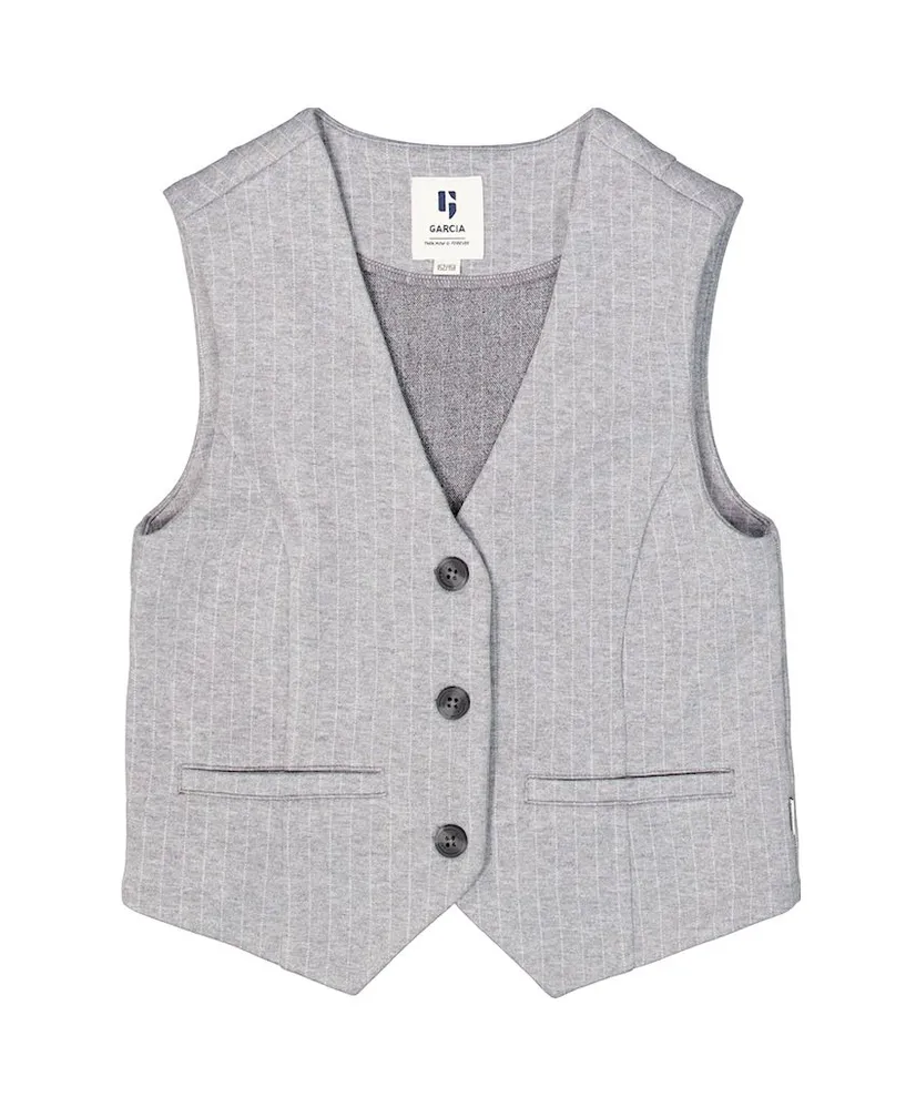 GARCIA Gilet Krijtstreep