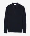 GARCIA Half Zip Trui Effen