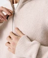 GARCIA Half Zip Trui Rib
