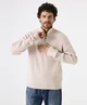 GARCIA Half Zip Trui Rib