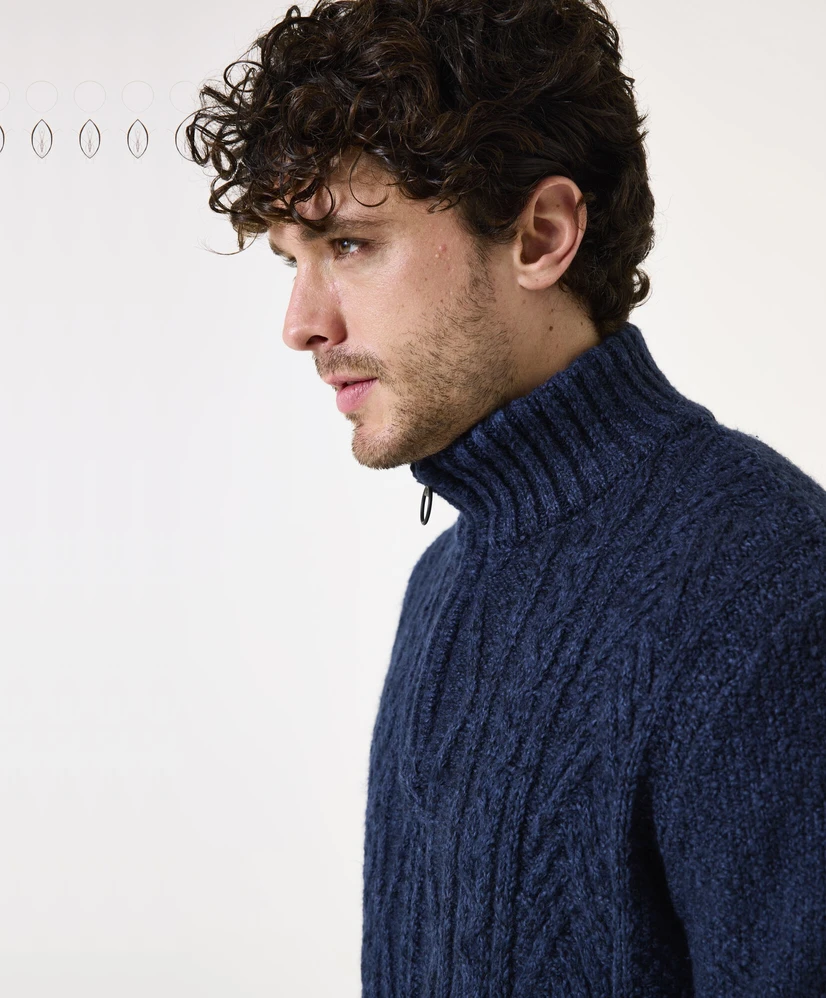 GARCIA Half Zip Trui