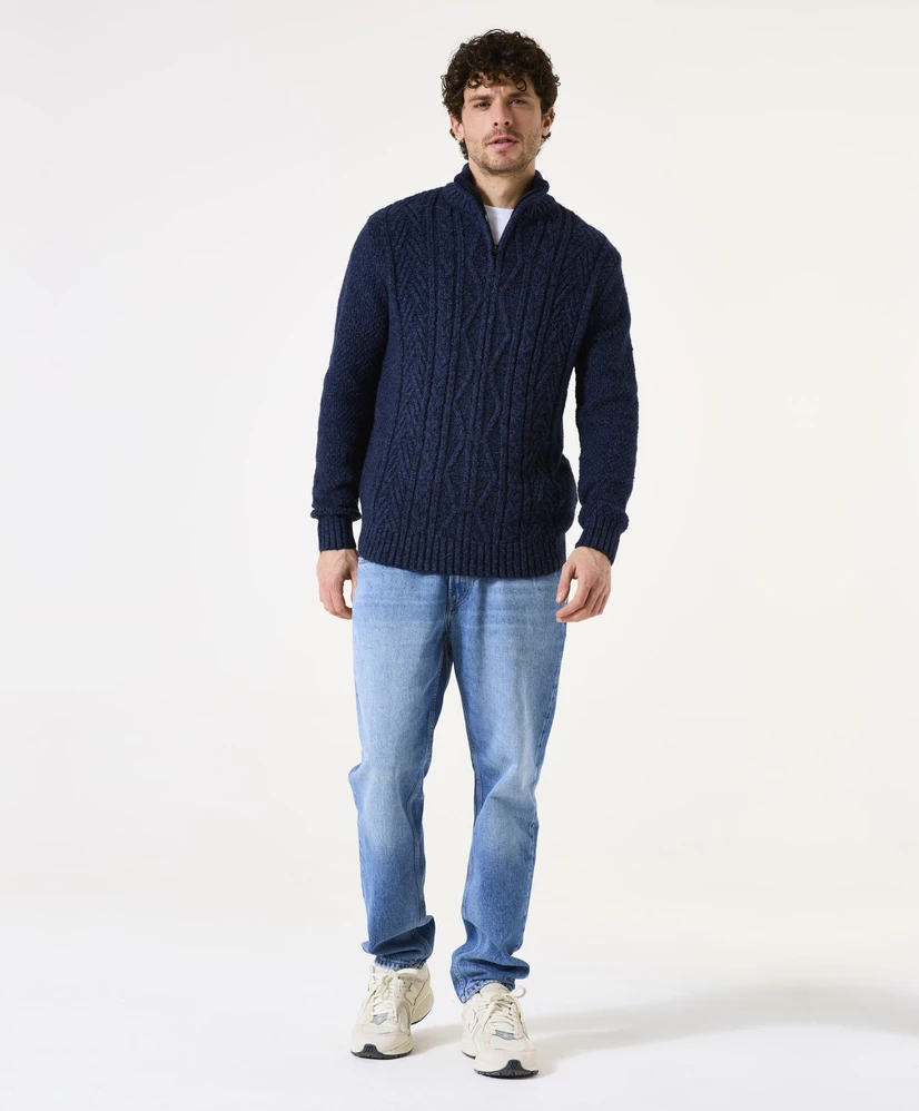 GARCIA Half Zip Trui