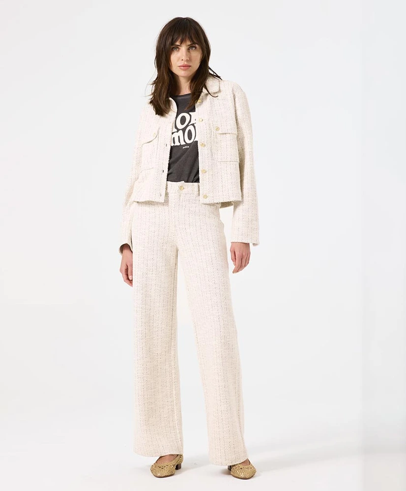 GARCIA Jacket Tweed Stijl