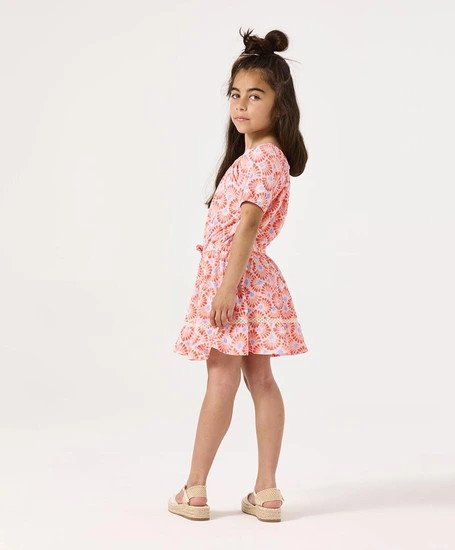 GARCIA Jurk Ruffle Allover Print