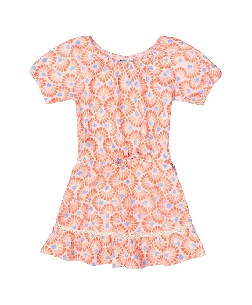 GARCIA Jurk Ruffle Allover Print