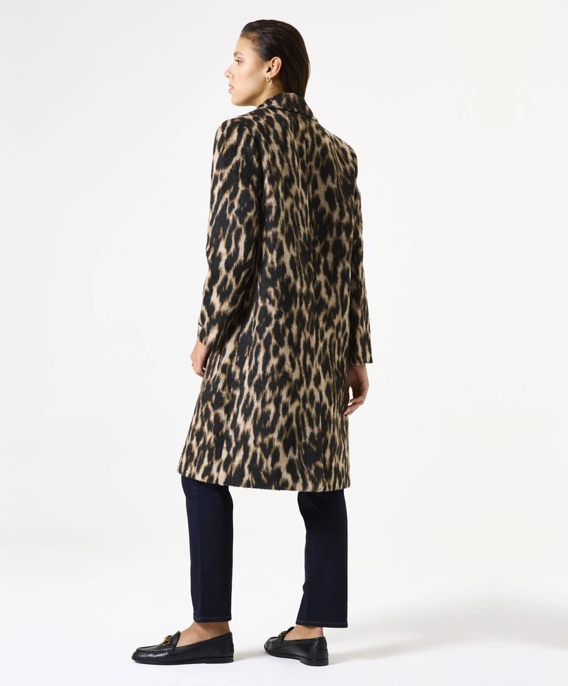 GARCIA Mantel Jas Leopard