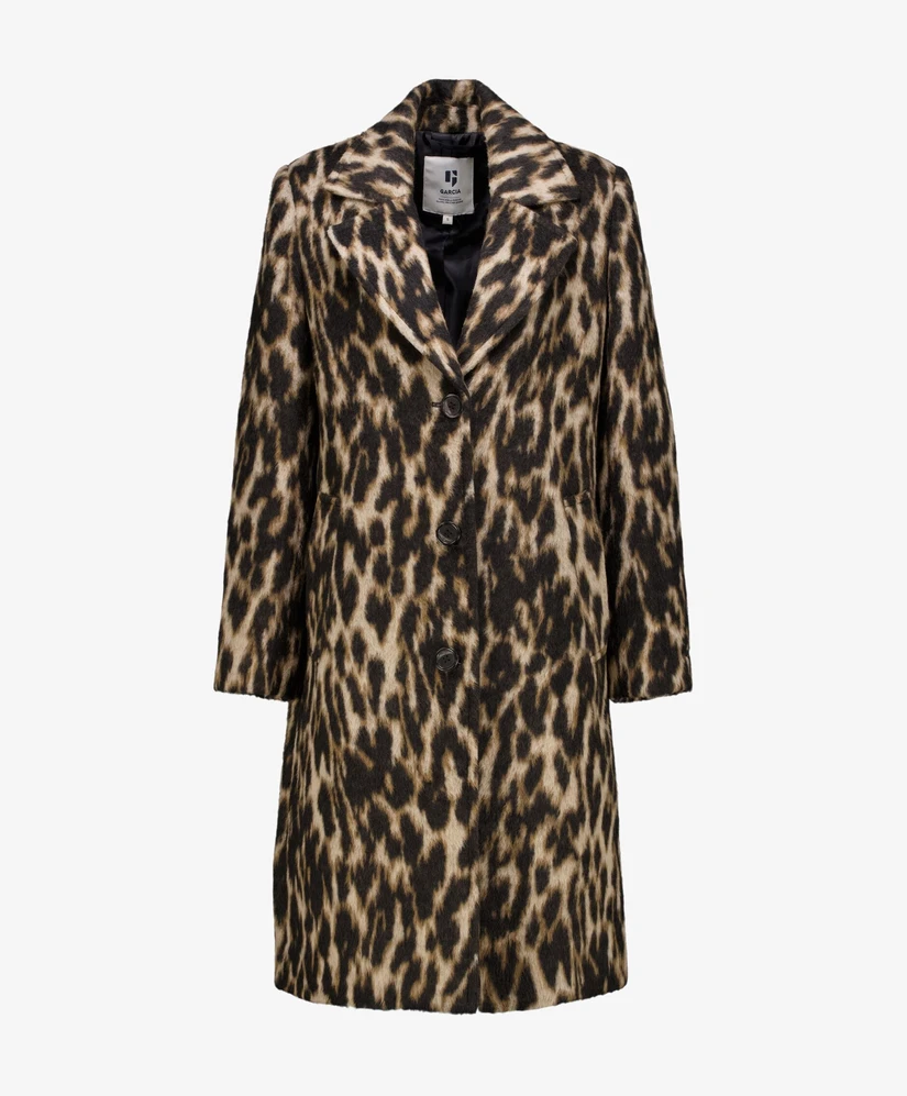 GARCIA Mantel Jas Leopard