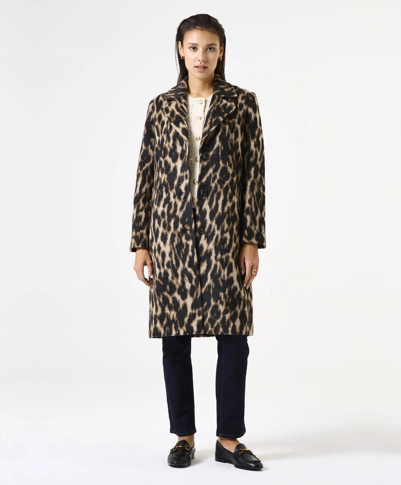 GARCIA Mantel Jas Leopard