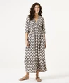 GARCIA Maxi Jurk Allover Print