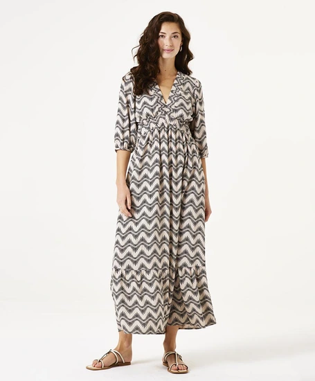 GARCIA Maxi Jurk Allover Print
